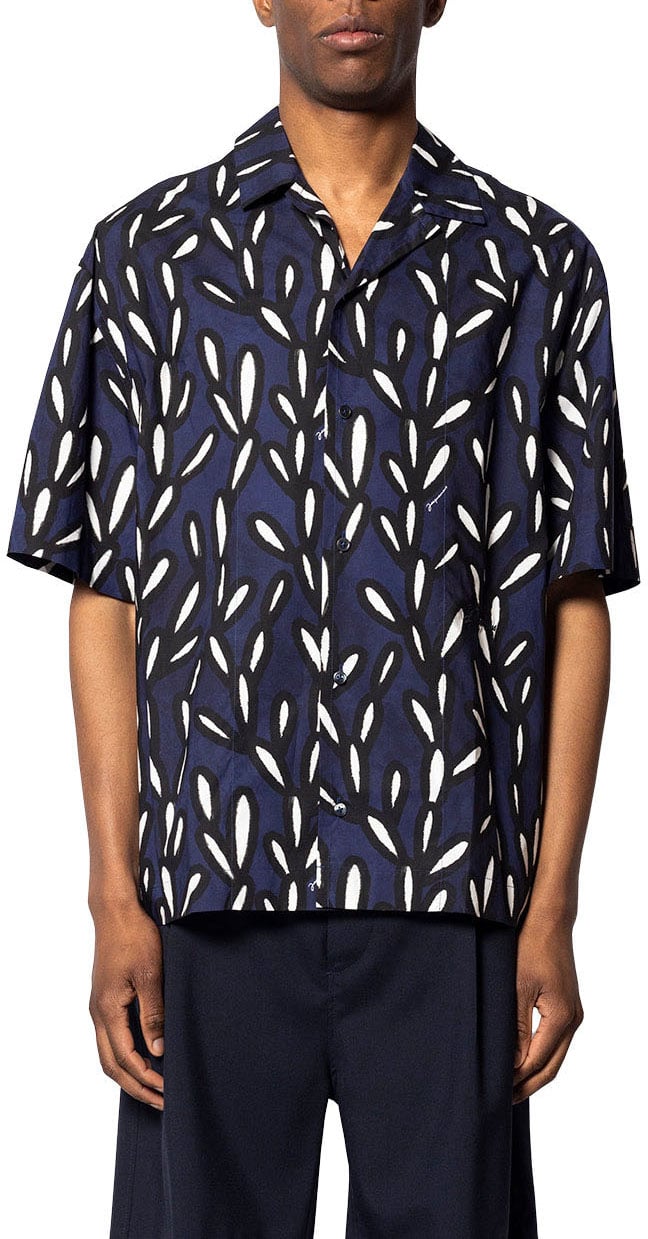 Jacquemus Shirts Navyblack Divers