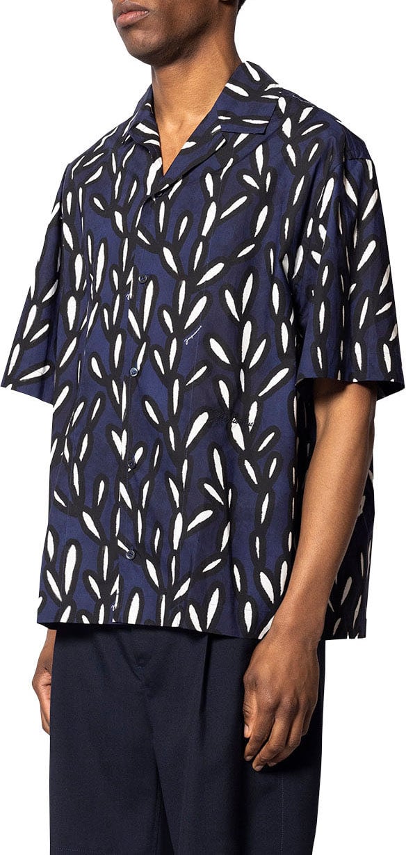 Jacquemus Shirts Navyblack Divers