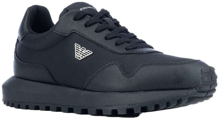 Emporio Armani Sneakers Black Zwart