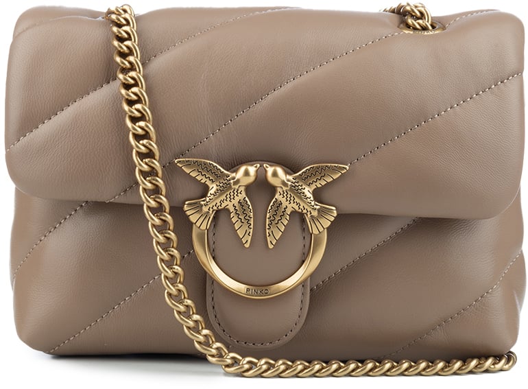 Pinko Bags Biscotto Zenzeroantique Gold Bruin