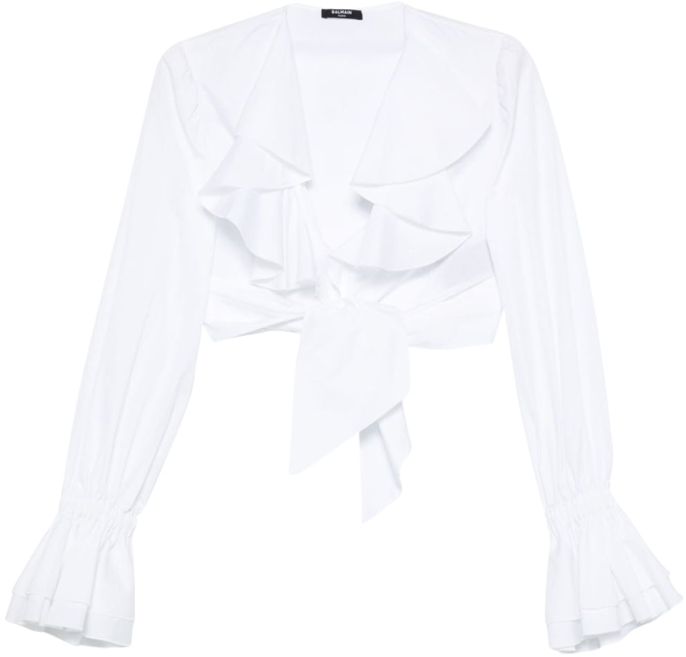 Balmain Top White Wit