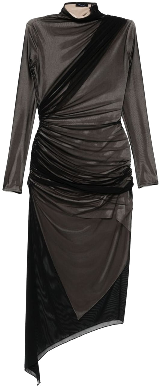 MUGLER Dresses Blackchampagne Zwart