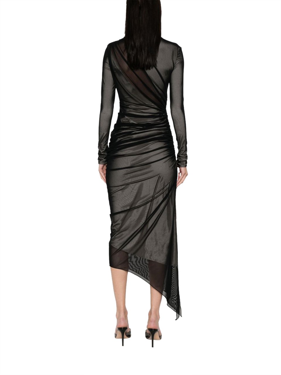 MUGLER Dresses Blackchampagne Zwart