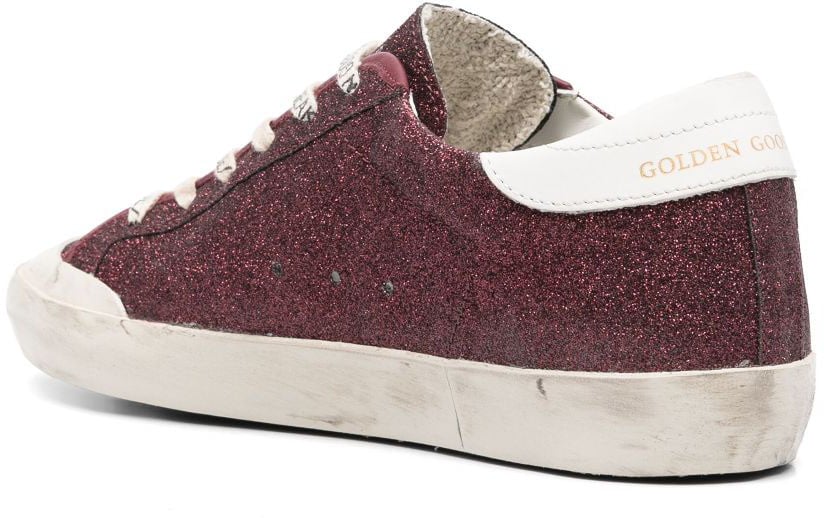 Golden Goose Sneakers Bordeauxwhite Rood