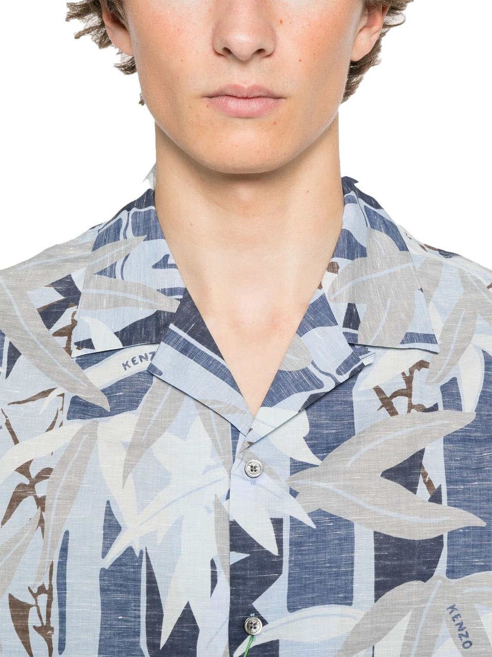 Kenzo Shirts Blue Blauw