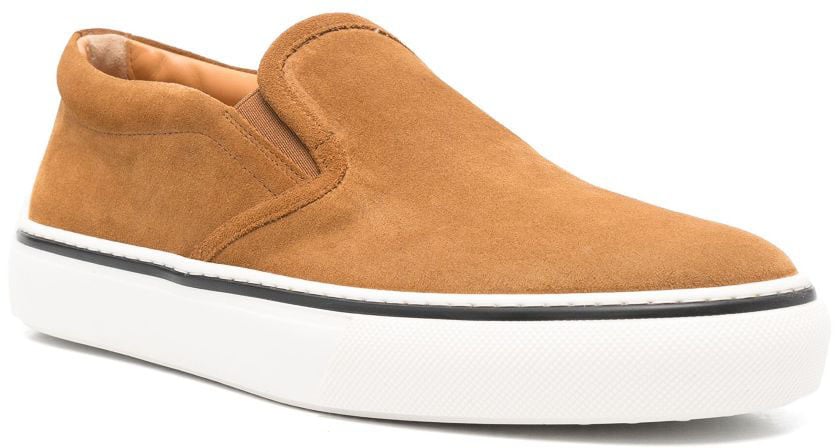 Tod's Flat Shoes Monks Robe Bruin