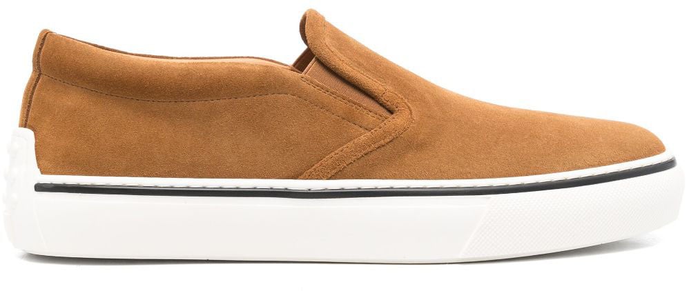 Tod's Flat Shoes Monks Robe Bruin