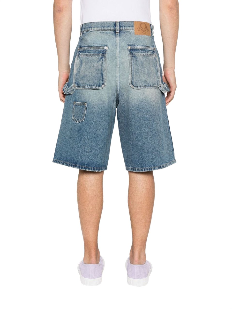 Moschino Trousers Blue Blauw