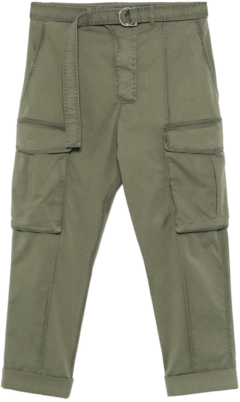 Balmain Trousers Khaki Bruin