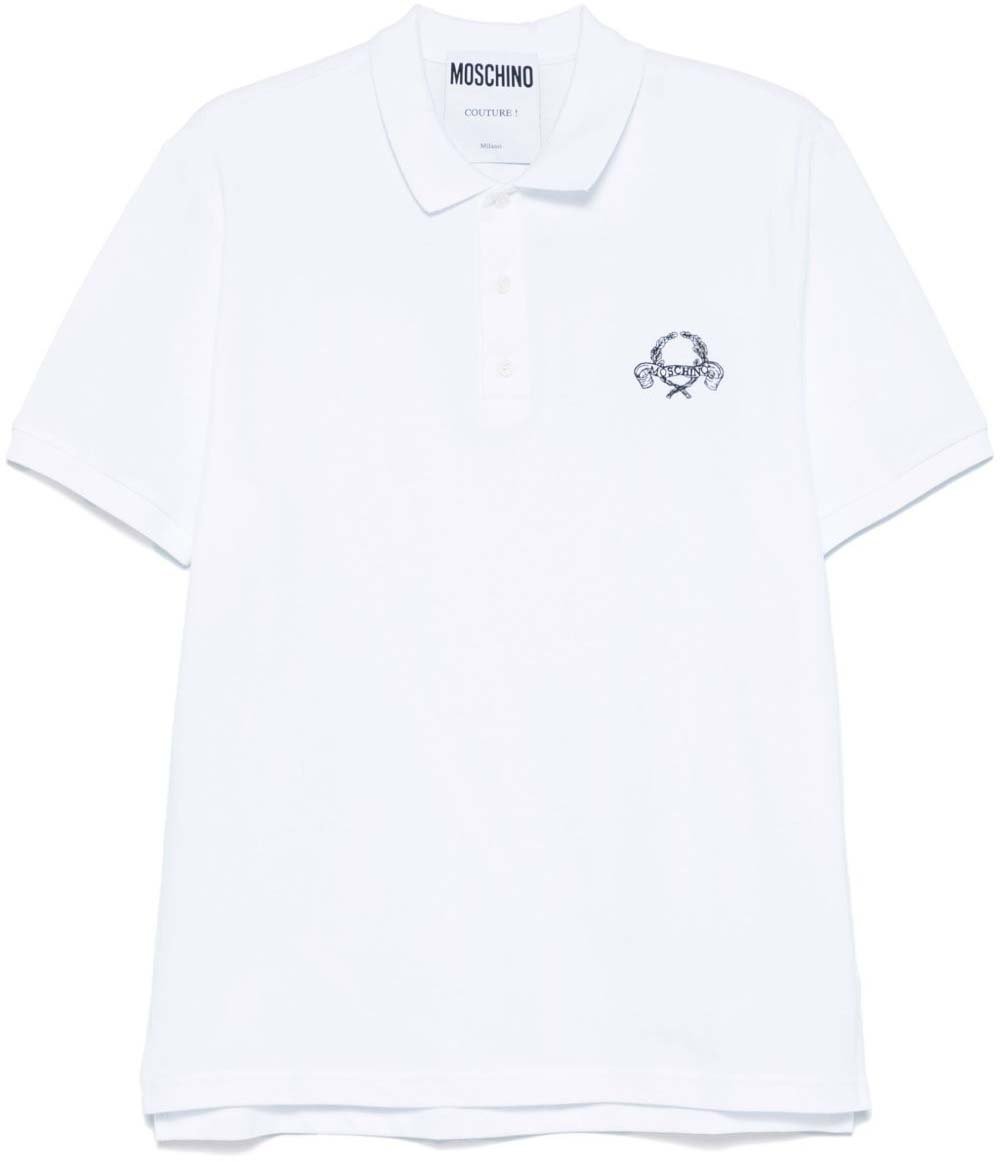 Moschino T-Shirts And Polos White Wit