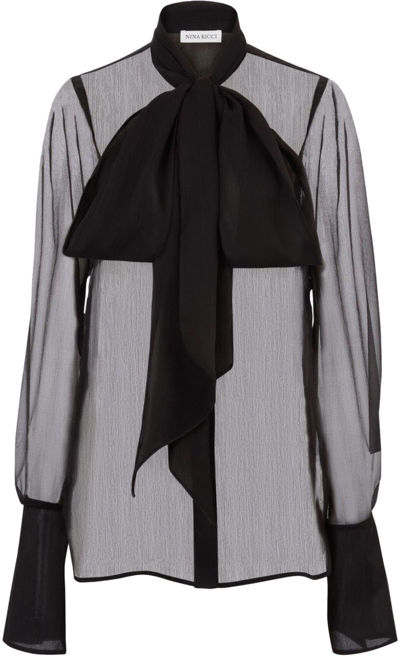 Nina Ricci Top Black Zwart