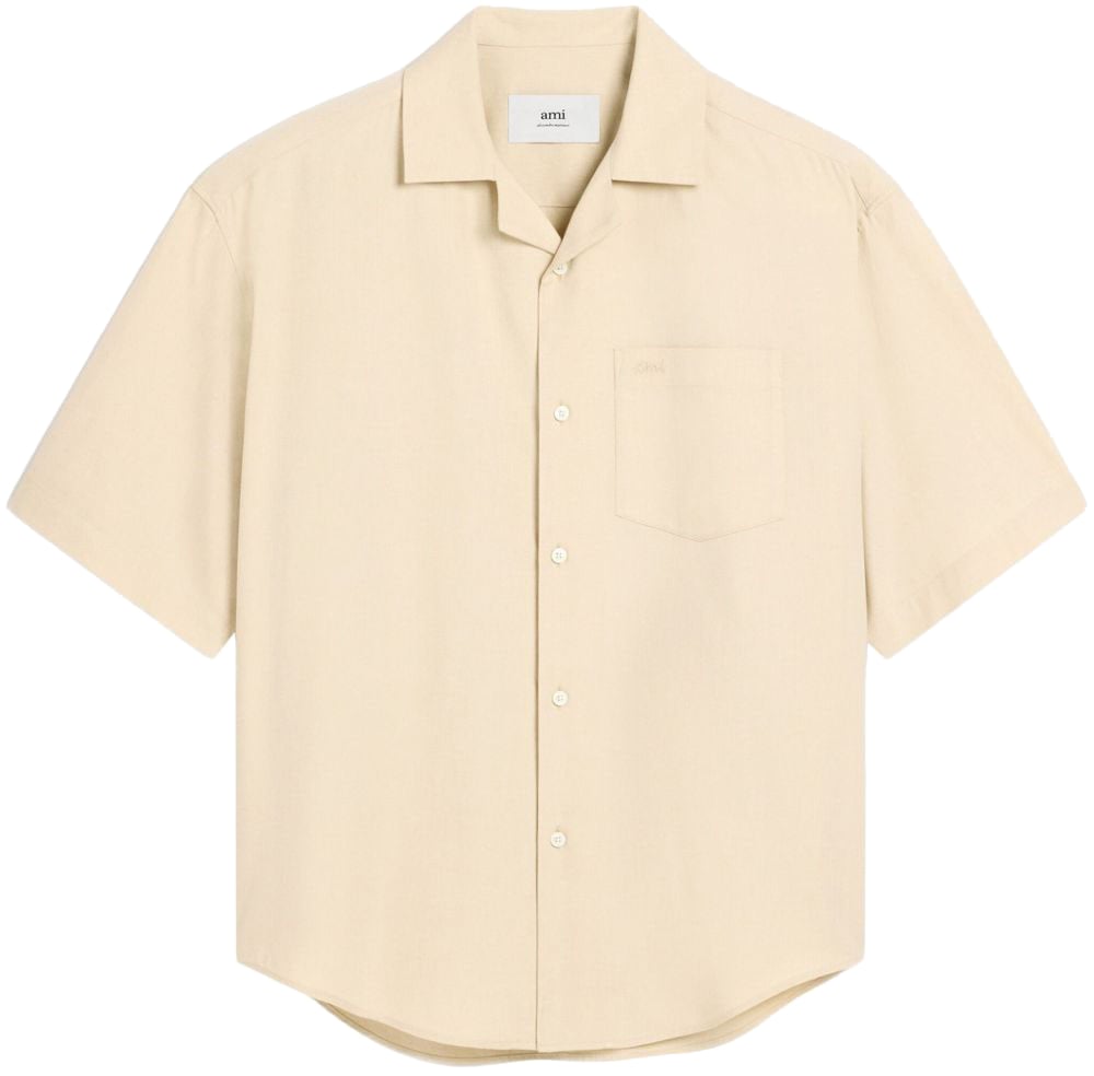 AMI Paris Shirts Ginger Bruin