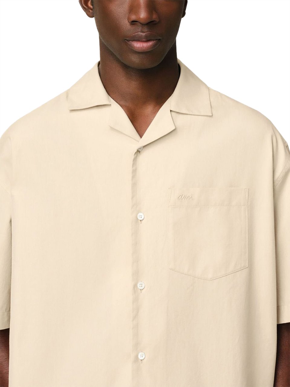 AMI Paris Shirts Ginger Bruin