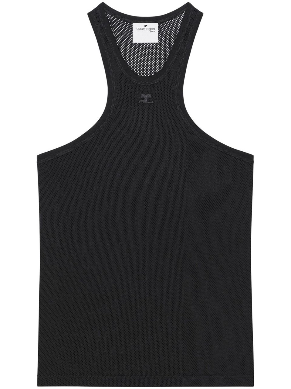 COURREGES T-Shirts And Polos Black Zwart