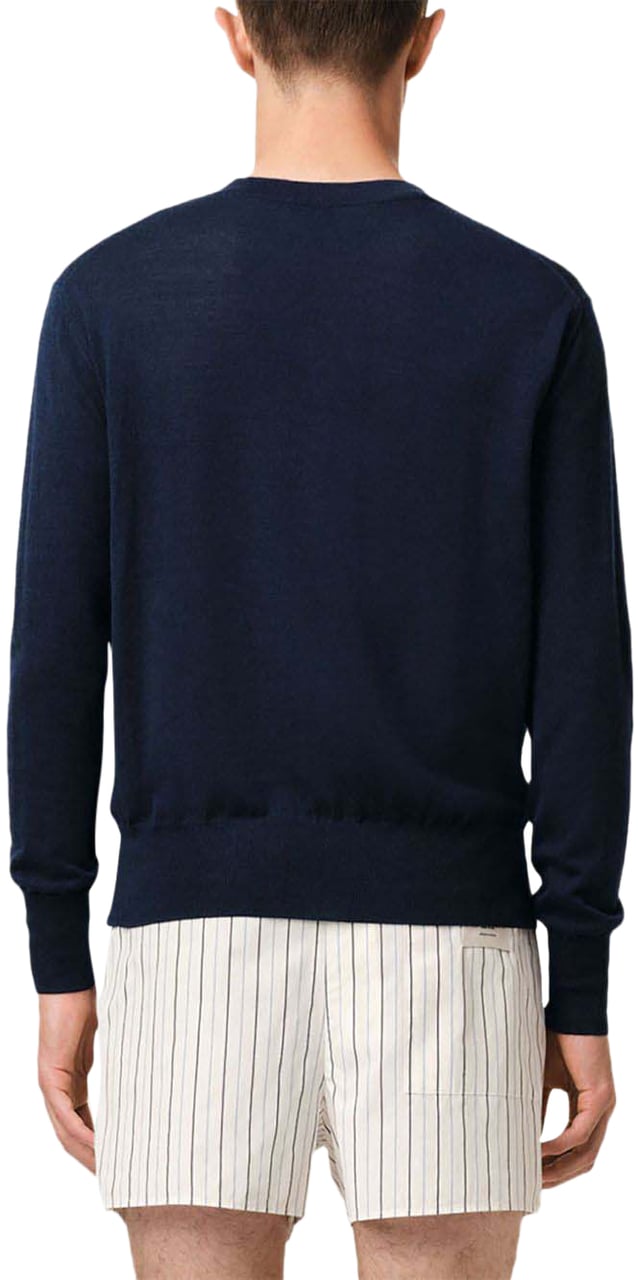 AMI Paris Sweaters Blue Blauw