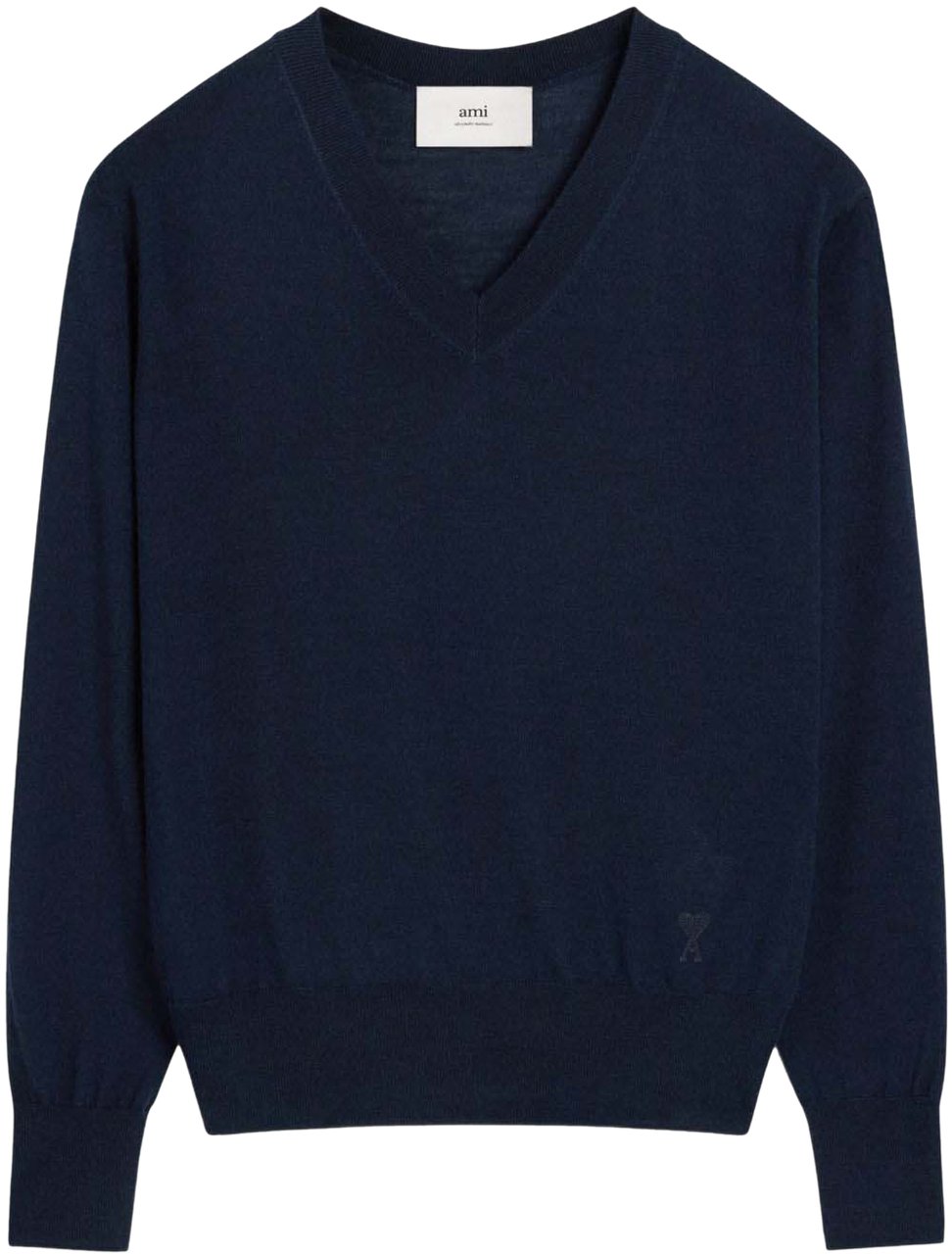 AMI Paris Sweaters Blue Blauw