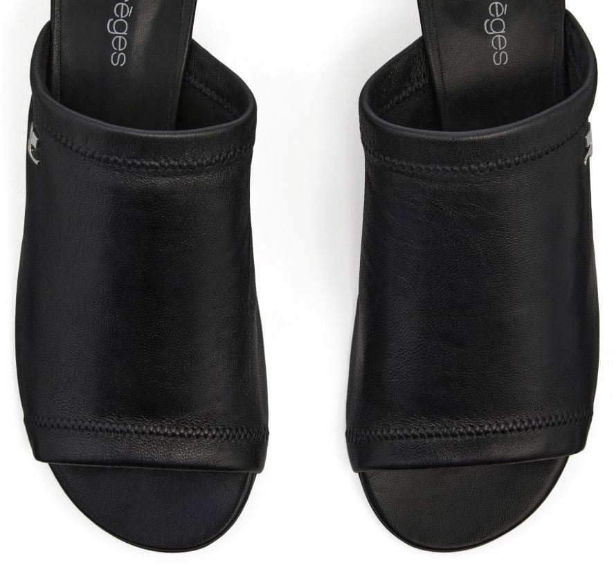 COURREGES Sandals Black Zwart