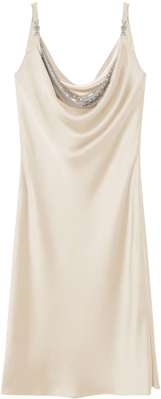 Versace Dresses Champagne Beige