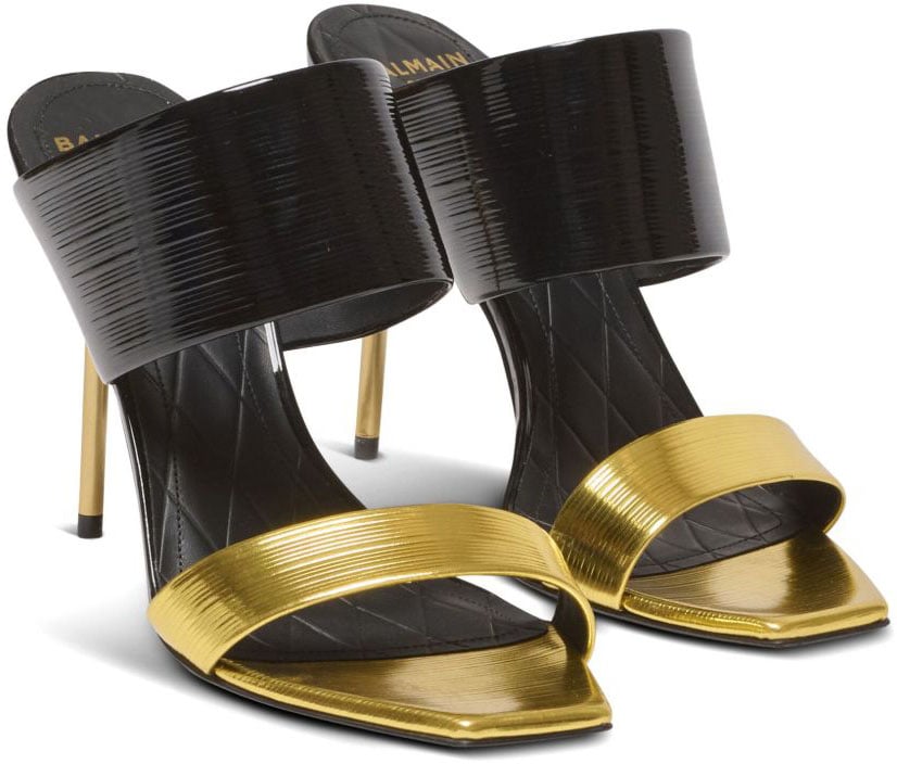 Balmain Sandals Black Zwart