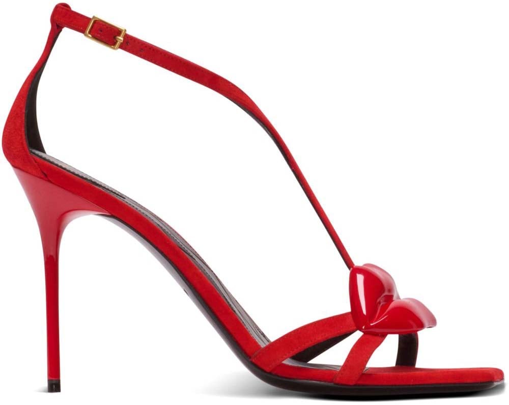 Balmain Sandals Rouge Rood