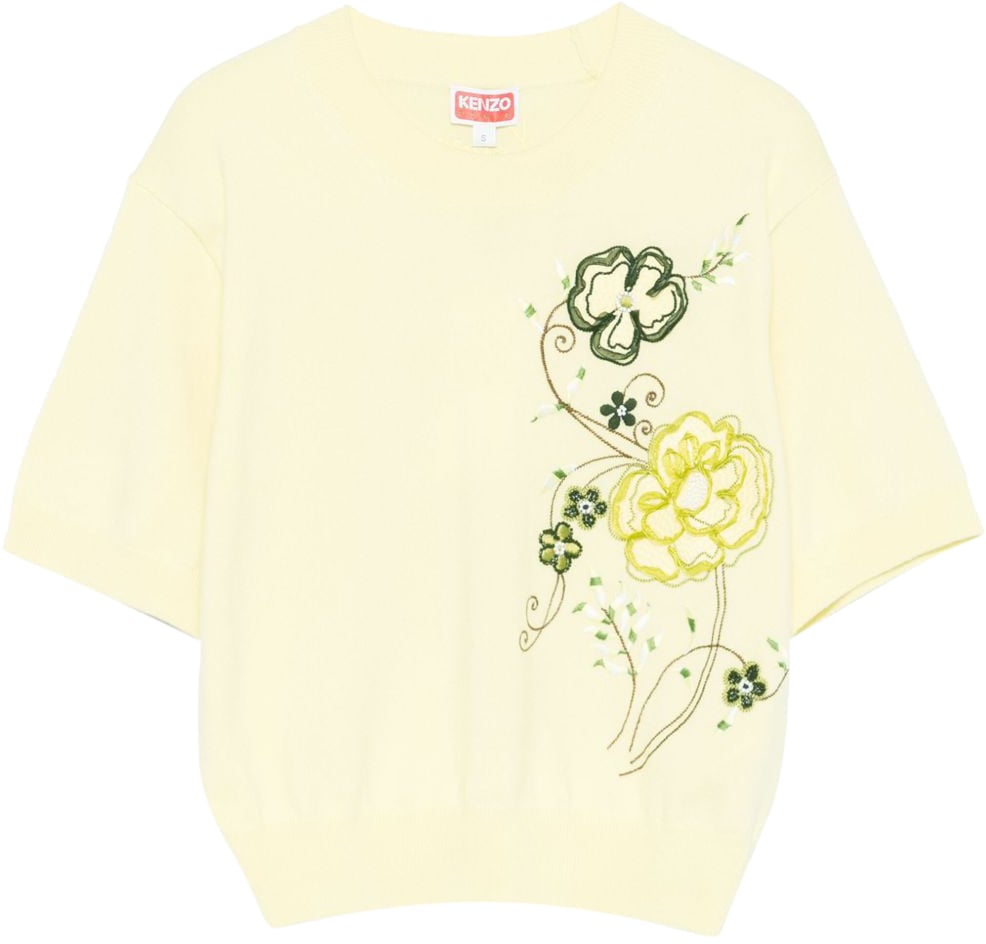 Kenzo Top Vanilla Wit
