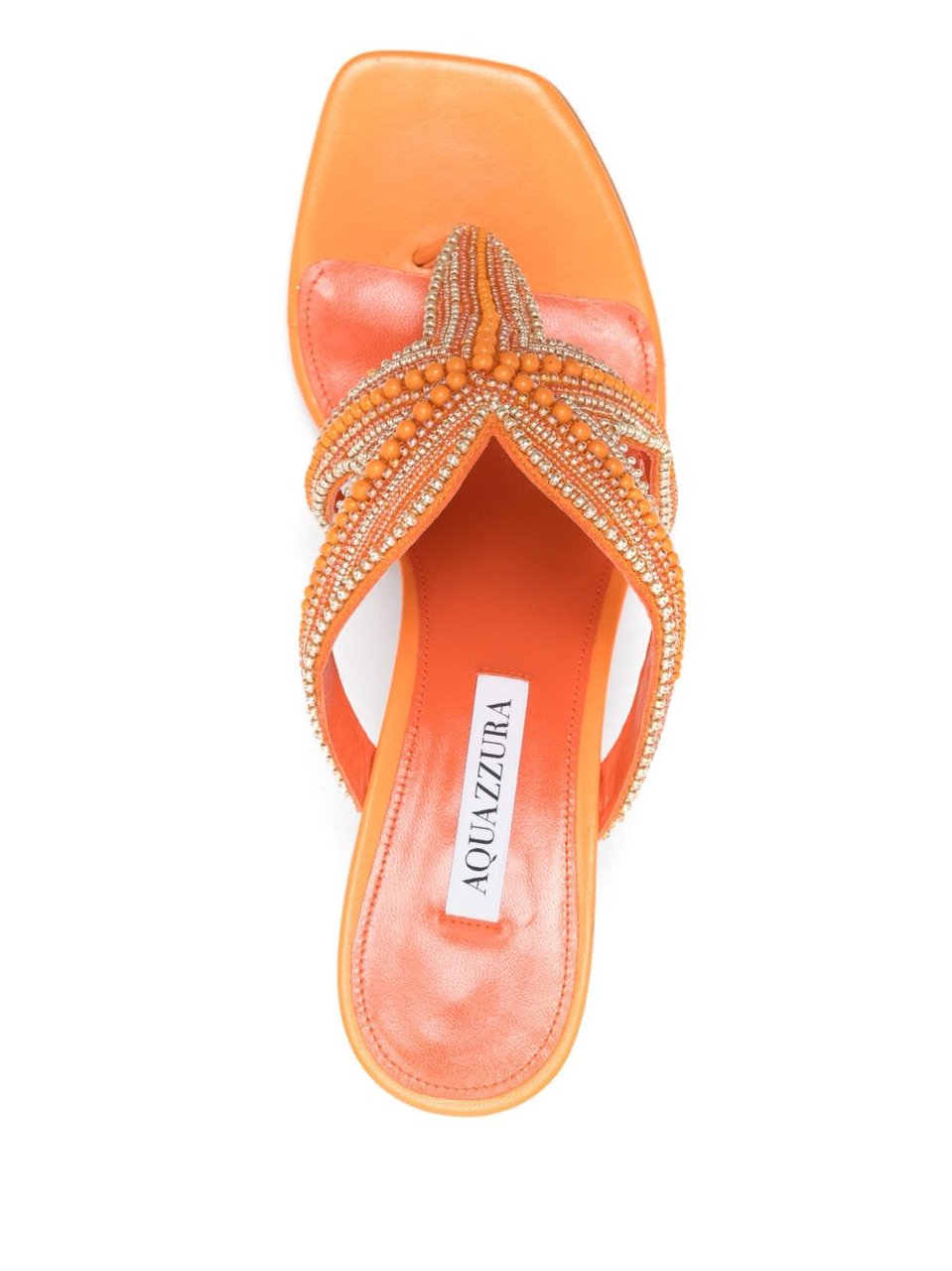 Aquazzura Sandals Yellonorange Geel