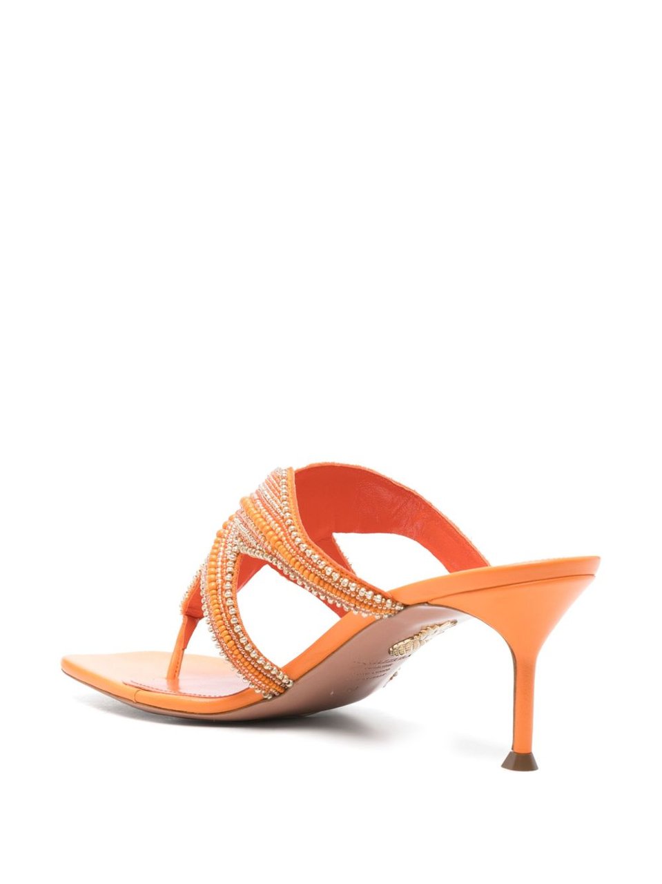 Aquazzura Sandals Yellonorange Geel