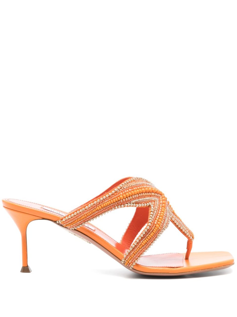 Aquazzura Sandals Yellonorange Geel