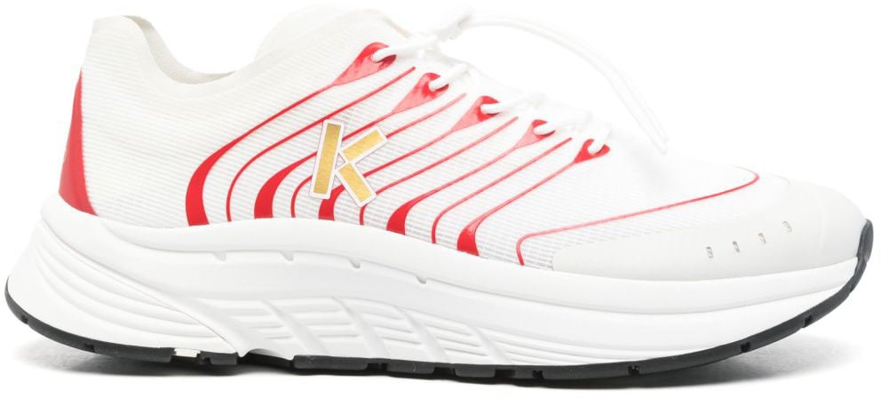Kenzo Sneakers Mid Red Rood