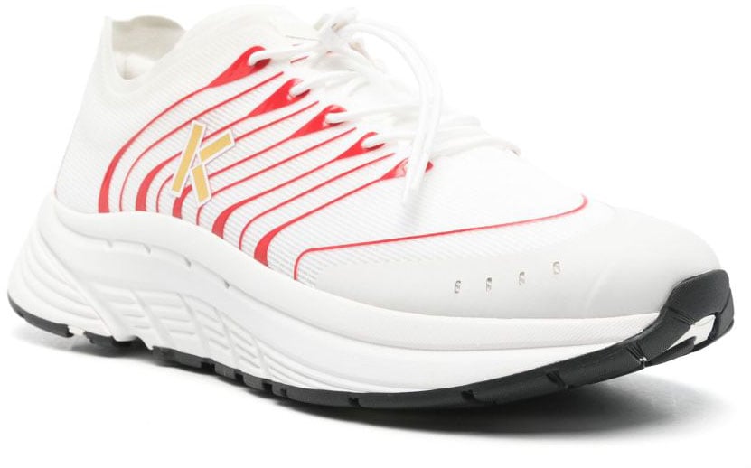 Kenzo Sneakers Mid Red Rood