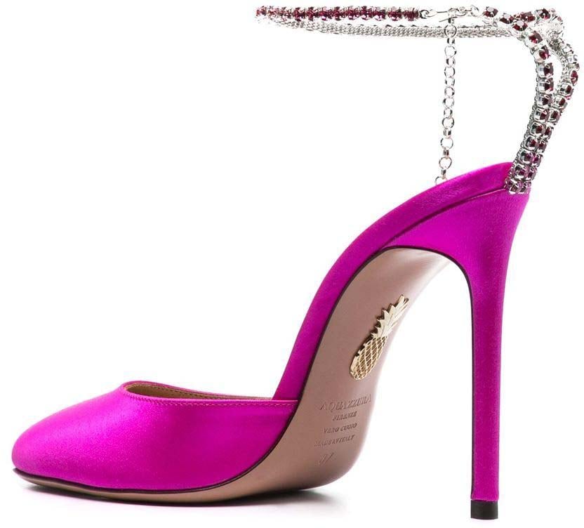 Aquazzura With Heel Exoticorchid Paars