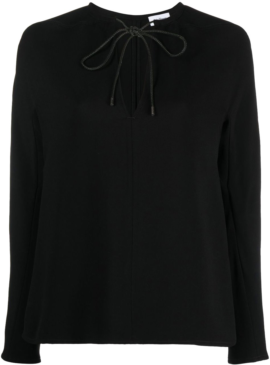 Ferragamo Top Black Zwart