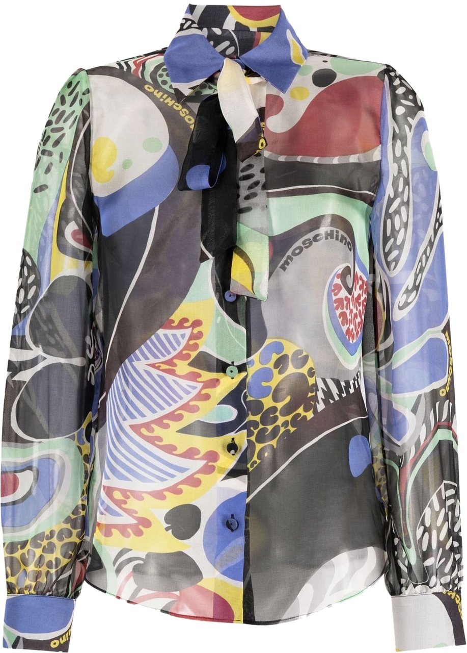 Moschino Top Black Zwart