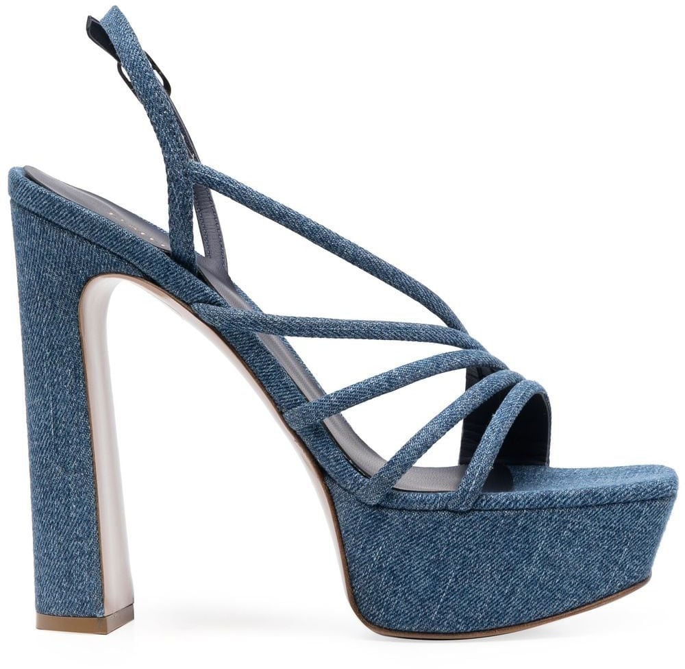 Le Silla Sandals Blue Blauw