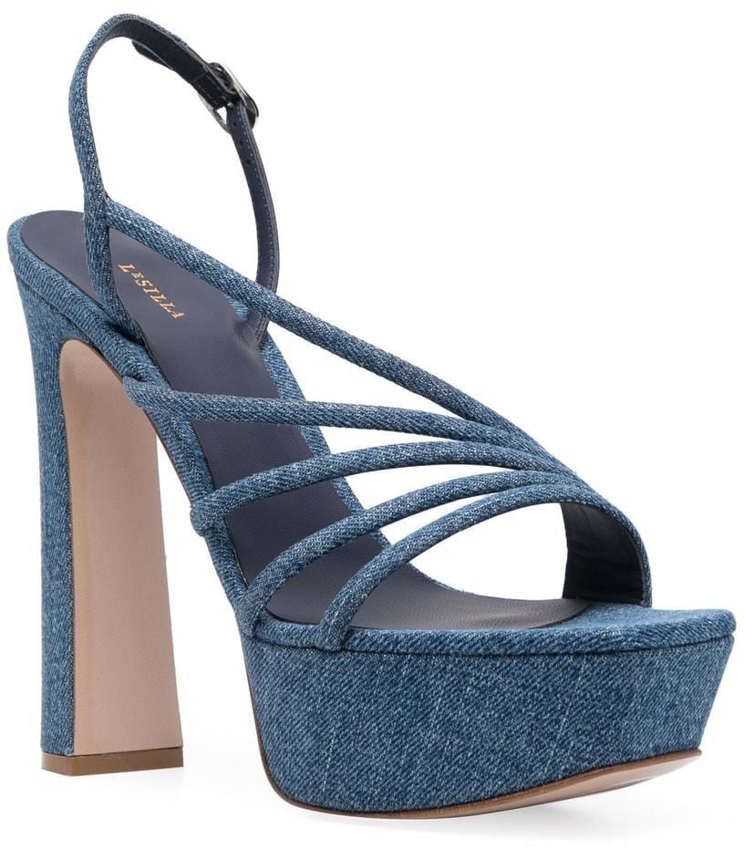 Le Silla Sandals Blue Blauw