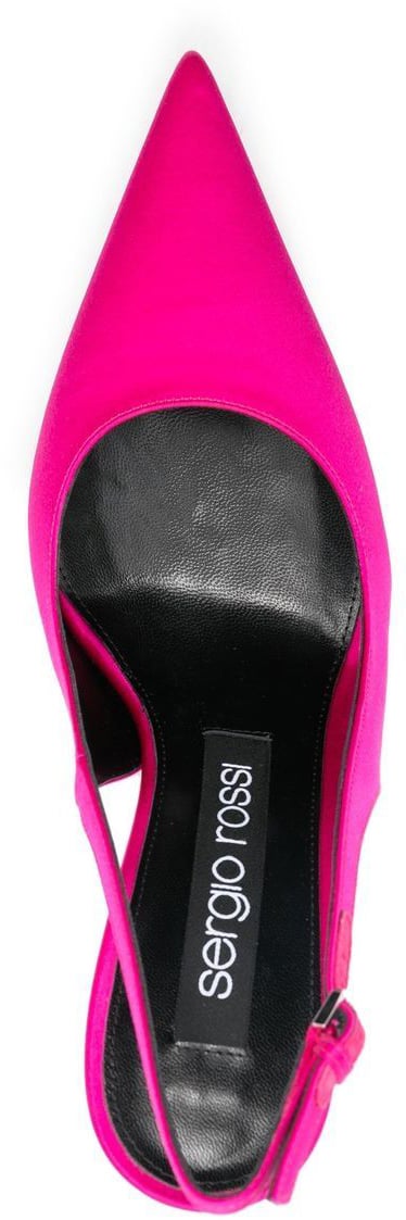 Sergio Rossi Sandals Pink Crystal Roze