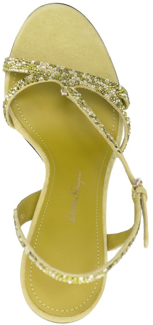 Ferragamo Sandals Green Groen