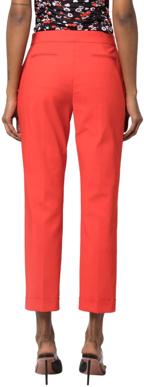 Moschino Trousers Red Rood