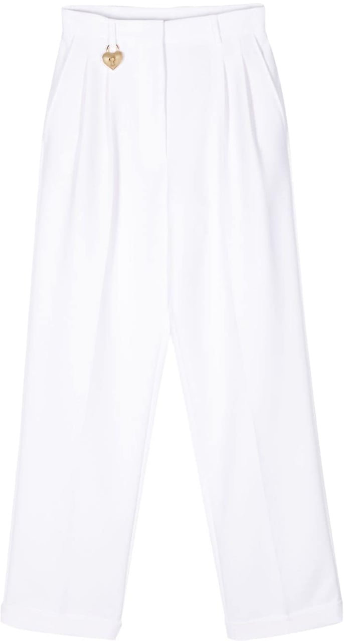 Moschino Trousers White Wit