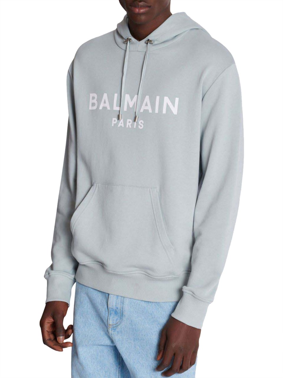 Balmain Sweaters Greywhite Wit