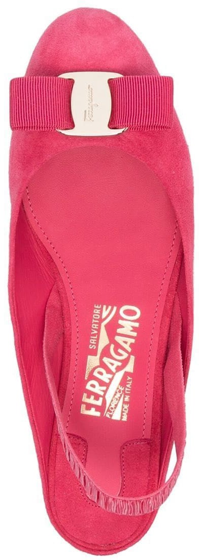 Ferragamo Flat Shoes Pink Roze