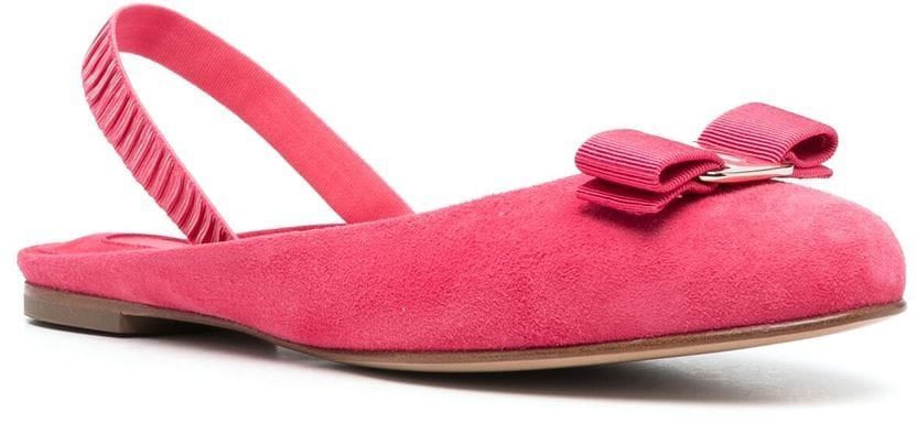 Ferragamo Flat Shoes Pink Roze