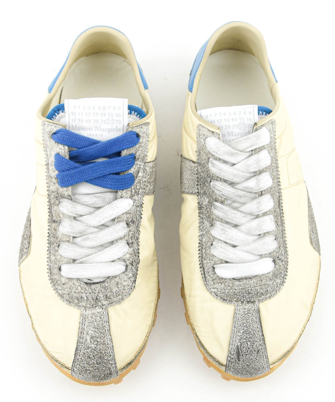 Maison Margiela Sprinter Beige Blue Wit
