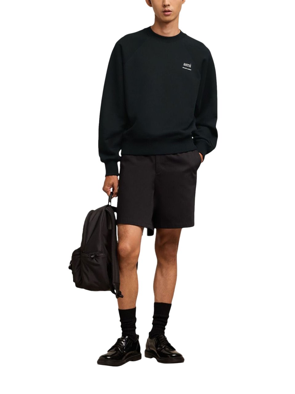 AMI Paris Sweaters Black Zwart