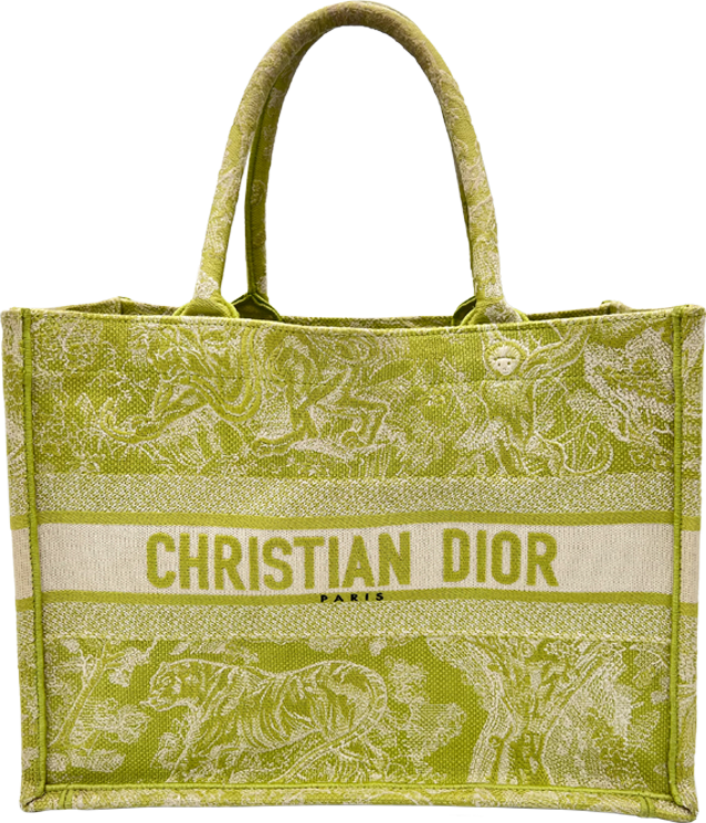 Dior Dior Tote Book - Lemon Jungle Groen