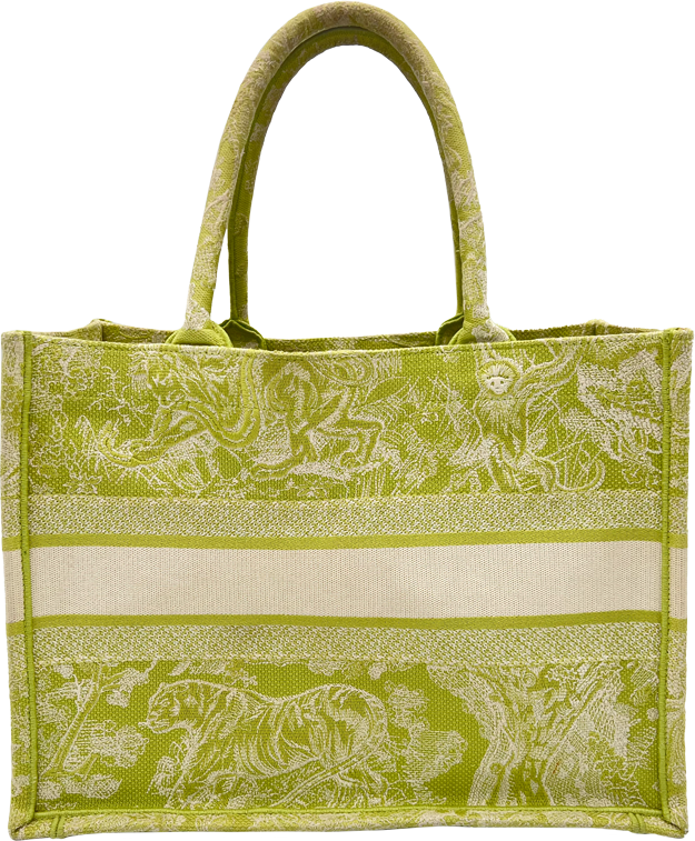 Dior Dior Tote Book - Lemon Jungle Groen