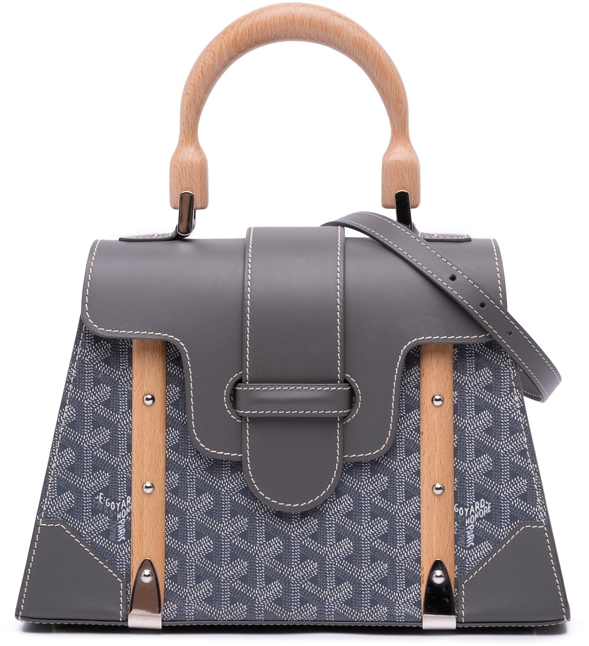 Goyard Goyardine Saigon Structured PM Grijs
