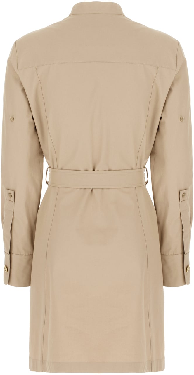 Givenchy Givenchy Cappuccino cotton shirt dress Bruin
