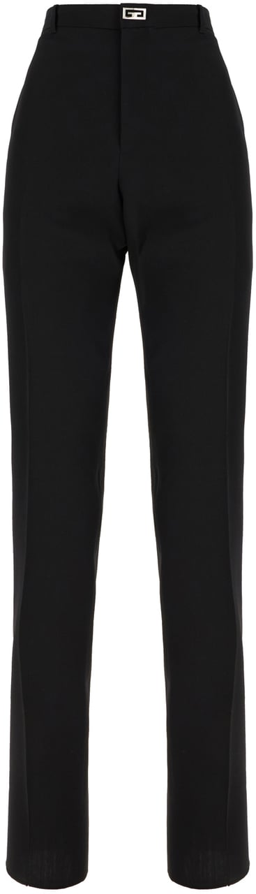 Givenchy Givenchy Black wool pants Zwart