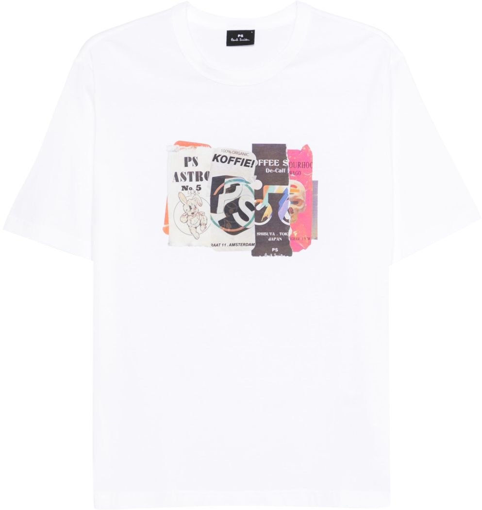 Paul Smith T-Shirts And Polos White Wit
